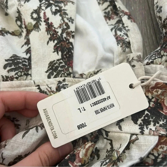 AGUA BENDITA MENTA PAPIER DRESS  NWT $200.00 - Picture 6 of 7